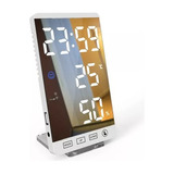 Led Digital Alarme Relógio Despertador Com Tela Le-2134