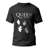 Polera Queen Days Banda Rock