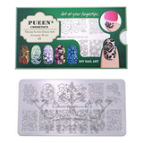 Equipo Para Decorar Uñas Pueen Nail Art Stamping Plate - Nat