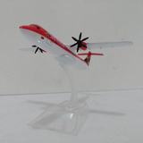 Avianca Red Art-600, Escala 1/400, 15cms Largo. Metálico 