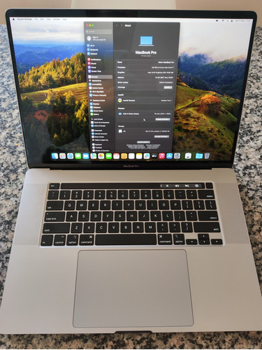 Macbook Pro 2019 - I7 - 16ram - 512ssd - 16pol