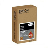 Cartucho De Tinta Epson T748xx Negro Wf-6090 Wf-6590 Bk