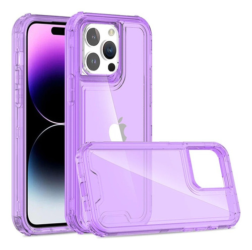 Funda Para iPhone Samsung Moto Oppo Alto Impacto Transparent