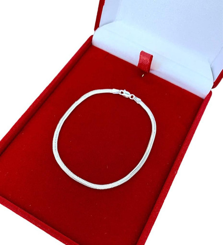 Pulseira De Prata 925 Legítima Feminina Lacraia Original