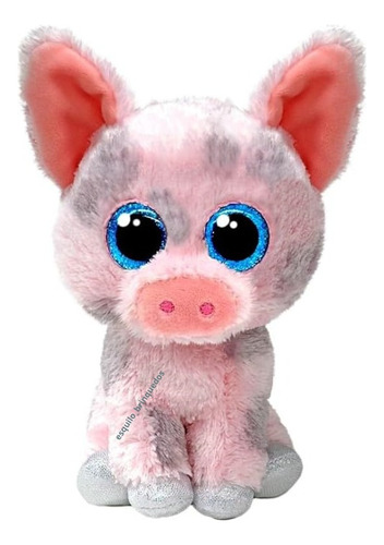 Bichinho De Pelúcia Porquinho  Beanie Boos Coleção Ty Porco 