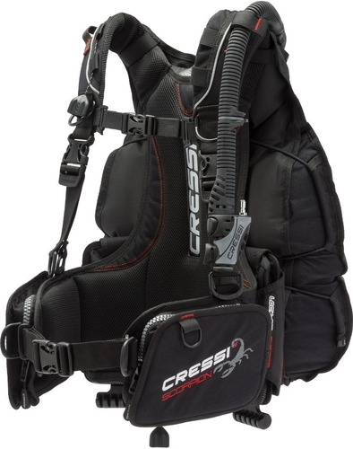 Chaleco Cressi Bcd Scorpion Para Buceo Tecnico Tipo Ala