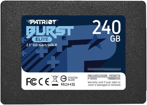 Unidad De Estado Sólido Patriot Burst Sata 3 240gb Ssd 2.5 