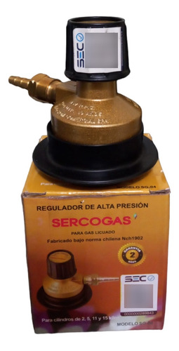 Regulador Gas Alta Presión Sercogas Certificado