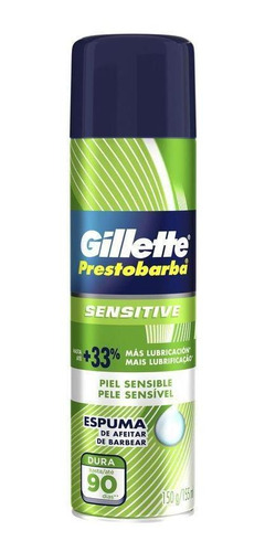 Espuma De Barbear Gillette Prestobarba Sensitive 150g