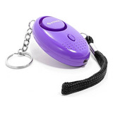 Alarma Personal Morado De 120db Con Linterna Led | Ala-039mo