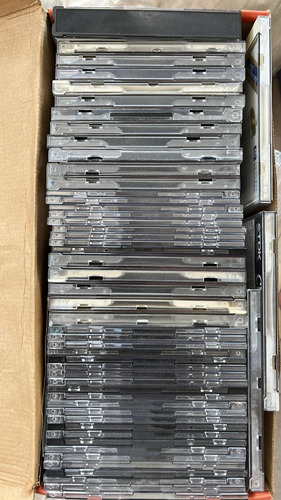 Cajas Cd / Dvd Transparentes (lote X 49 Cajas)