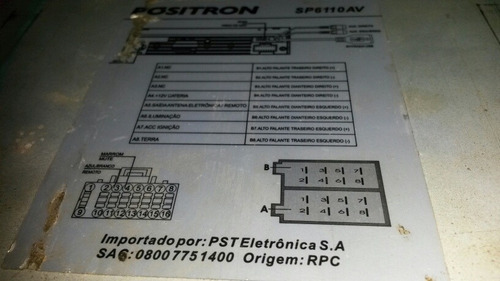 Tela Com Mecanismo Dvd Positron Sem Flat Cable Modelo Sp6110