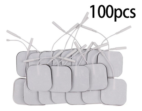 Ems Electrode Pads, Parche Masajeador Eléctrico, 100pcs