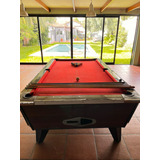 Mesa Pool Profesional Usado  - Con Accesorios 