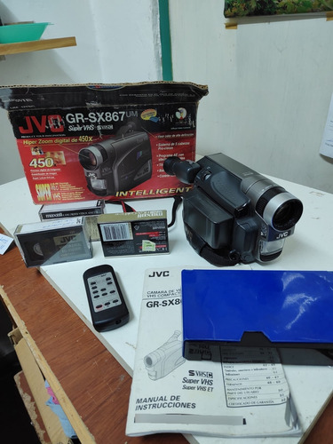 Camara De Video Jvc Compacto Gr-sx867 , Hiperzoom Digital 