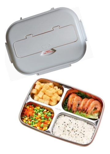 Box Lunch Termico Con 4 Compartimentos  Hermetico