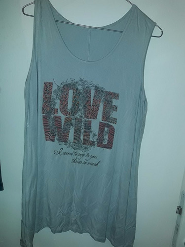 Musculosa Talle Grande