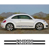 Par Stickers Franjas Deportivas Vw Beetle Mod Turbo 02