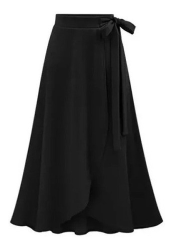 Falda Ladys Mujer Cintura Alta Diseño De Vendaje De Línea A