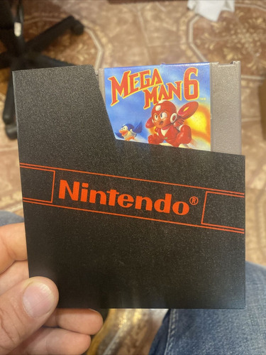 Megaman Vi - Megaman 6 Nintendo Nes Autentico C/ Sleeve