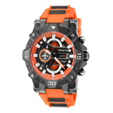 Reloj Invicta 40179 Naranja, Negro Hombres