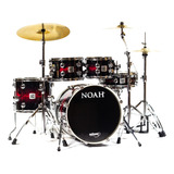 Bateria Acustica Noah Dc5 22 Scarlet Fade Sfd