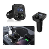 Transmisor Bluetooth Fm Dual Usb Manos Libres V4.1 Carro Mic