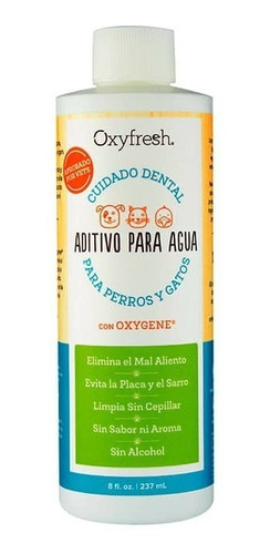 Oxyfresh Aditivo Para El Agua Perros, Gatos 237ml