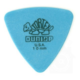 Puas Dunlop Tortex Triangulo 1.00 Azul Con 6 Piezas 431p1.0