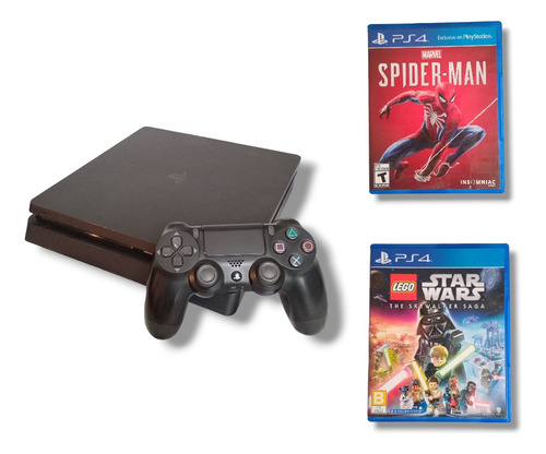 Playstation 4 Slim 1tb Más 2 Juegos 