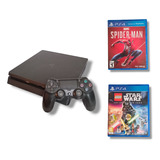 Playstation 4 Slim 1tb Más 2 Juegos 