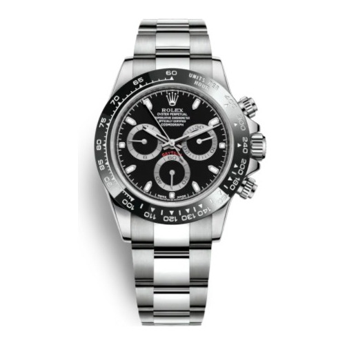 Reloj Rolex Daytona Steel Black Panda Dial 40mm Negro