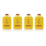 4 Forever Aloe Vera Gel Jugo Sabila Puro 100% Natural Pack