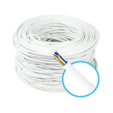 Caixas De Cabo De Rede Cat5 300 Mts Stb Branco 