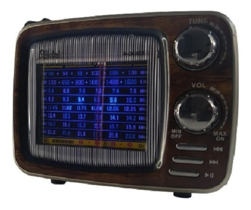 Radio Parlante Vintage, Retro, Bluetooth. Amfm, Envió Gratis