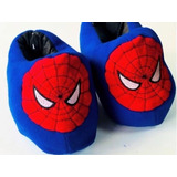 Pantuflas Spiderman Hombre Araña Chicos Infantiles Polar Gom