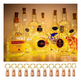 Pack De 12 Corchos De Luz Led Decorativa Para Botellas Otros