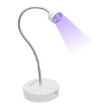 Itownkn Flash Cure Gel Nail Lamp, Uv Led Mini Nail Light, Po