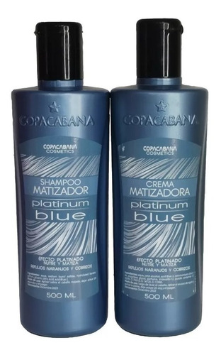 Pack Shampoo Y Crema Marizador 500ml Copagabana Cabello