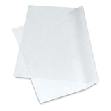 Papel Impermeável Manteiga Branco 50x70cm Liso 40gr 100 Unid