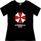 Blusa Resident Evil Dama Gamer Juego Tv Camiseta Urbanoz