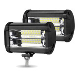 Pack 2 Focos Neblineros Led 72w Blanco Expansion Auto Moto