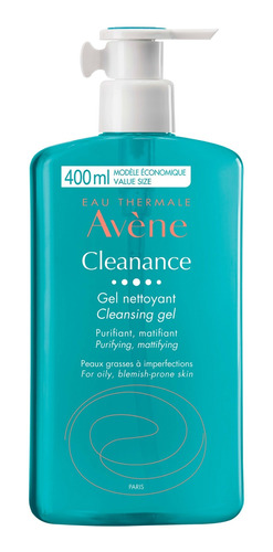 Avene Cleanance Cara Y Cuerpo Gel Limpiador Sin Jabón 400 Ml