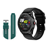 Reloj Inteligente Pantalla Táctil Negro Verde Ticwris 1.3»