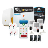  Kit Alarma Marshall 4 Gprs 4g Wifi Infinit Chip Marshall