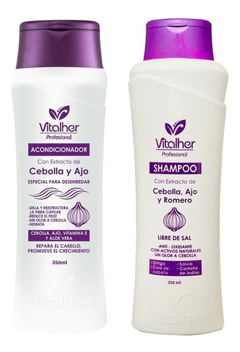 Shampoo Acondicionador Cebolla - mL a $47
