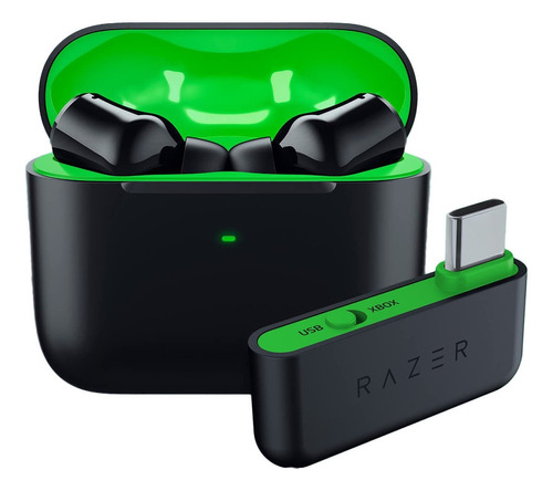 Audifono Gamer Razer Hammerhead Hyperspeed Para Xbox Series Color Negro