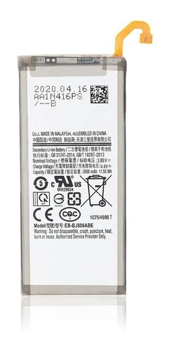 Bateria Compatible Samsung Galaxy J8 J800 3000 Mah