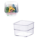 Organizador Acessórios Guarda Roupa Armário Lavabo Closet Cor Transparente