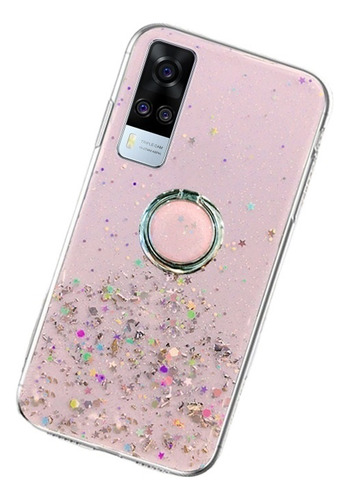 Funda Para Ip11/15/14 Silicone Brillante Brillo Estrella .